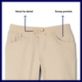 thumbnail image 4 of French Toast Big Girls’ Wrinkle No More Pull-On Tie-Front Shorts (Sizes 7 – 20) Color: navy Size: 2t, 4 of 7