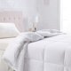 thumbnail image 1 of Basics White Down Alternative Comforter and Duvet Insert with Corner Tabs (Full/Queen, All-Season), 1 of 7