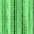 thumbnail image 1 of Ahgly Company Indoor Square Abstract Emerald Green Modern Area Rugs, 6' Square, 1 of 4