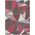 thumbnail image 2 of Addison Rugs Chantille Indoor/Outdoor Transitional Geometric Burgundy Washable Rectangle Rug, 3' x 5', 2 of 6