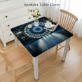 thumbnail image 2 of Table Cloth Rectangle Tablecloth Outdoor Washable Winkle and Stain Resistant Spandex Table Cover for Kitchen Dining Tabletop Decoration, 2 of 7