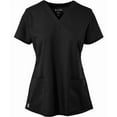 thumbnail image 2 of V-Neck Pocket Top by Maevn XXS - 3XL / Black, 2 of 2