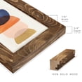 thumbnail image 2 of Mod Pods I -Framed Print w/glass-Walnut, 2 of 8