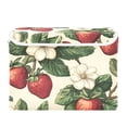 thumbnail image 7 of Yayeee Collapsible Cube Storage Bin with Lid Fabric Closet Decorative Basket with Handles, Beige Strawberry, 7 of 7