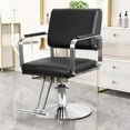 thumbnail image 5 of Hydraulic Barber Chair, Salon Chair for Hair Stylist, Heavy Duty Styling Chair with Height Adjustable, Shampoo Beauty Salon Chair Equipment Lorelo, 5 of 8
