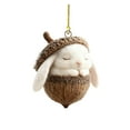 thumbnail image 2 of Forest Animal Acorn Ornaments Cozy Forest Christmas Ornaments, 2026 New Pine Cone Animal Decoration, Woodland Creature Hanging Ornament, Hanging Ornament for Home Decor(D), 2 of 6