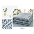 thumbnail image 3 of sruoe Summer Cooler Quilt, Lightweight Summer Quilt Full Queen for All Seasons, Breathable Naked Sleeping Skin-Friendly Washed Cotton Quilt, Cooler Fiber Ice Blanket, Nylon, Spandex, 3 of 5
