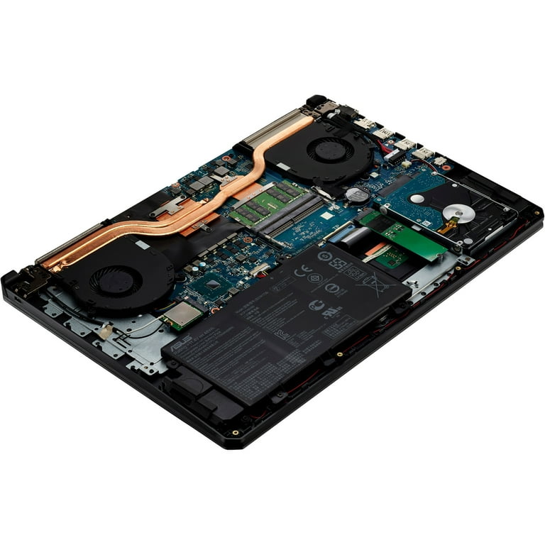 Asus Ordinateur portable de jeu TUF (FX504) 15,6 FHD, Intel Core i7-8750H,  120 Hz, NVIDIA GTX1060, 16 Go DDR4, SSD PCIe 256 Go + disque dur de 1 To