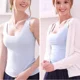 thumbnail image 5 of Camisola sin mangas de verano 2024 para mujer, blusas de seda helada para mujer, ropa interior de estilo coreano, chaleco holgado informal para mujer, camisetas sin mangas de color sólido, 5 of 5
