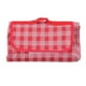 thumbnail image 2 of Picnic Blanket, Wear Resistant Picnic Mat 197x144cm Foldable Portable Hook And  Design  For Outdoor For Picnic For Camping ANGGREK Tela escocesa roja, 2 of 8