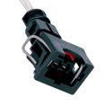 thumbnail image 2 of KarParts360 For Pontiac G5 2007 Connectors | Black | Square-Shaped | 2 Female Terminal | 2 Wire | For Cornering Light, 2 of 4