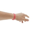 thumbnail image 4 of Unique Bargains 24 Pcs Eye-catching Solid Silicone Bracelets for Sports Red 7.87'', 4 of 6