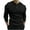 Black, variant on TIHLMK Long Sleeve Tee Shirts for Men Long Sleeve Round Neck Solid Color Pocket Zipper Slim Fit Shirt