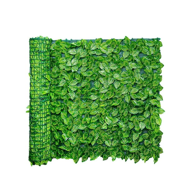 Cercas decorativas de la planta artificial del panel de la cerca de la pantalla del balcón de la cerca para interior