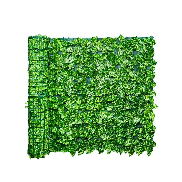 Cercas decorativas de la planta artificial del panel de la cerca de la pantalla del balcón de la cerca para interior