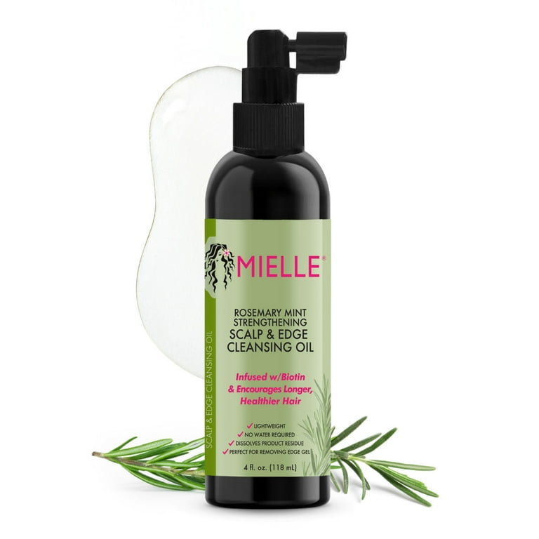 Mielle Rosemary Mint Strengthening Scalp & Edge Cleansing Oil 4 oz
