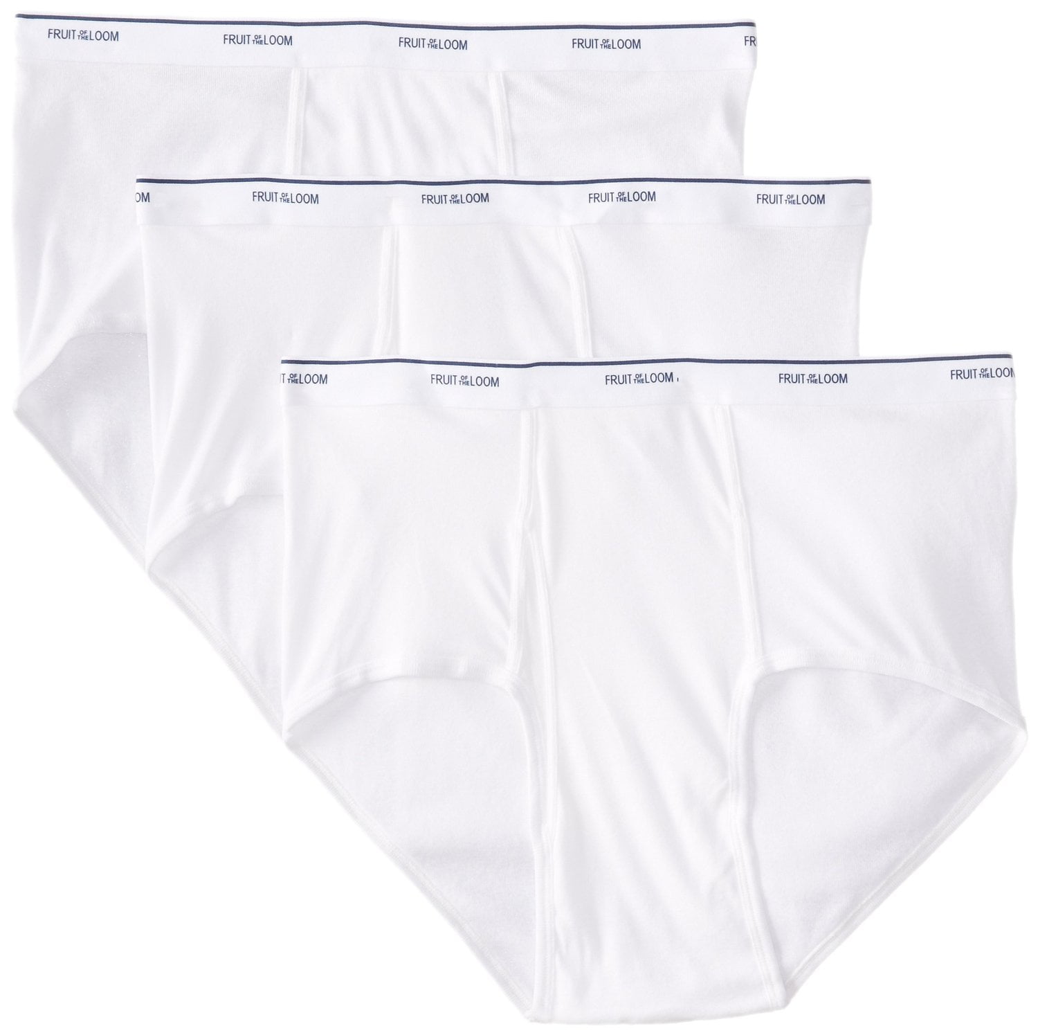 Mens Big White Briefs 5XB Pack of 3