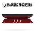 thumbnail image 5 of Ayotu Fabric Case for All-New Kindle 10th Gen 2019 Release Only - Thinnest&Lightest Smart Cover with Auto Wake/Sleep - Support Back Cover adsorption -(Not Fit Kindle Paperwhite 10th Gen 2018), Red, 5 of 6