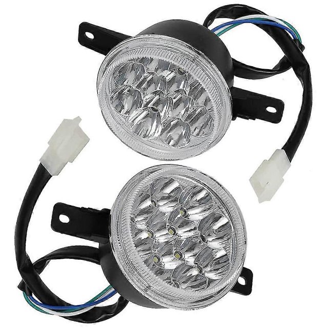 Faros delanteros LED izquierdo y derecho de 12 V para quads ATV Baja Coolster Kazuma de 150 cc, 200 cc y 250 cc (modelo s202412244361)