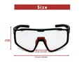 thumbnail image 4 of Cycling Goggles UV-responsive Vibrant Color Tinted Photochromic Sunglasses Anti-UVA UVB, 4 of 7