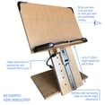 thumbnail image 4 of Soporte para libros A+ BS1500PRO portátil con altura ajustable, 4 of 5