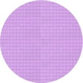 thumbnail image 1 of Ahgly Company Machine Washable Indoor Round Transitional Heliotrope Purple Area Rugs, 7' Round, 1 of 7