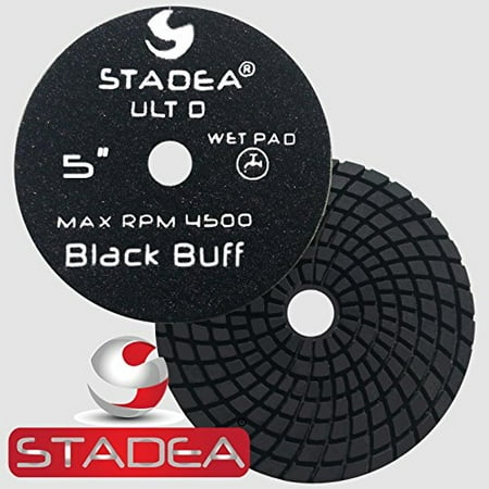 

Stadea PPW134X Granite Polishing Pads 5 Diamond Pad Black Buff For Granite Quartz Stones Polish