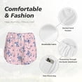 thumbnail image 4 of Bixox Women's Butterfly pattern 2 in 1 Running Shorts - Lightweight Athletic Workout Gym Yoga Shorts Liner with Pockets - Large, 4 of 7