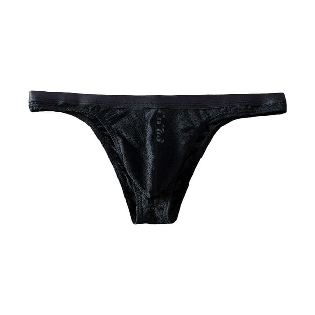 Breathable Pure Color Jacquard Mesh Briefs for Daily Wear - Lightweight Men’s Underwear with Comfortable Quick-Dry Breathability and All-Season Versatility