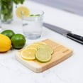 thumbnail image 3 of Compact Burnished Bamboo Cutting Board, 5x7 Inches, 3 of 5