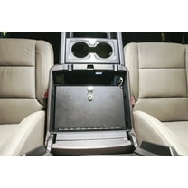 Tuffy Security Products 320-01 Console Safe; Black; 2014-2019 Chevrolet Silverado 1500, 2015-2019 Chevrolet Silverado 2500 & 3500
