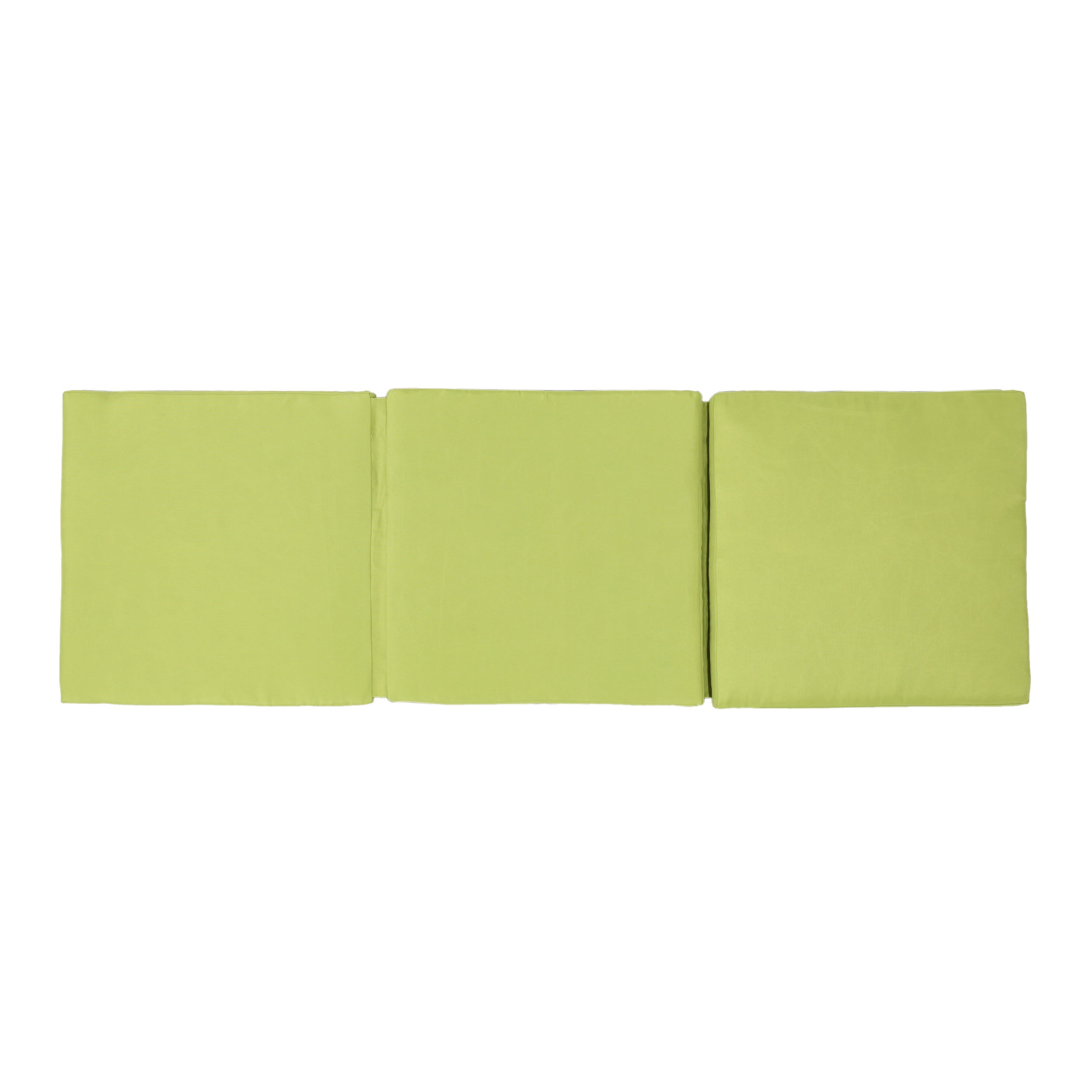 Outdoor Chaise Lounge Replacement Cushion, Soft Rest Pad for Patio Garden, Green