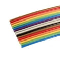 thumbnail image 3 of Unique Bargains 7M 16 Pin Rainbow Color Flat Ribbon Cable IDC Wire 1.27mm Pitch for  DIY, 3 of 4
