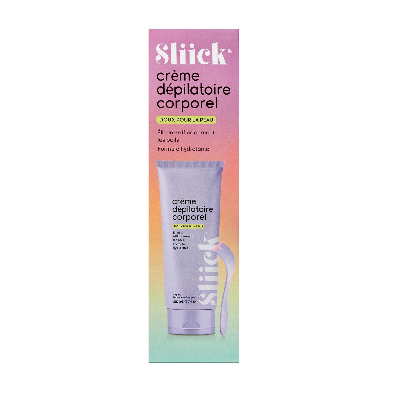 Sliick - Crème dépilatoire - 207ml Sliick Crème dépilatoire