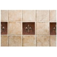 thumbnail image 2 of Premier Copper Products T4DBF 4 in. x 4 in. Copper Fleur De Lis Tile, 2 of 3
