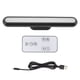 thumbnail image 1 of Barra de luz LED de escritorio recargable por USB, luz de lectura magnética para escritorio, luz táctil para gabinete con funcionamiento a batería y atenuación continua en color negro, 1 of 14