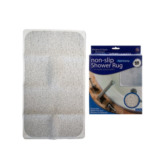 Alfombra hidro antideslizante Ideaworks Para ducha o baño 29.5 x 17.25