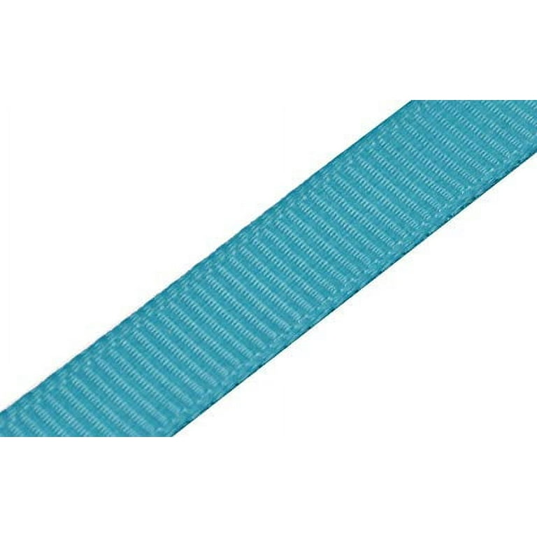 Turquoise Grosgrain Ribbon 5/8 inch Bulk 100 Yard Roll for Gift Wrapping, Hair Bows, Parties, Wedding Decoration, Scrapbooking, Flowers; by Mandala
