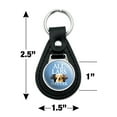 thumbnail image 4 of Black Leather  All Labs Matter Labrador Dogs Keychain, 4 of 6