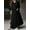 Black, variant on ZANZEA Womens Dresses O-Neck Long Sleeve Solid Color Casual Long Dress
