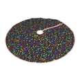 thumbnail image 2 of Bingfone Christmas Tree Skirt Mat Christmas Decoration Interior 48" -Musical Notes, 2 of 6