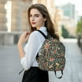 thumbnail image 6 of FORMRS Mini Backpack Purse for Women Travel Daypack Casual Shoulder Bag, Christmas Bows, 6 of 7