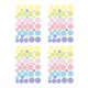 thumbnail image 1 of WEUVEB 4Ud Adhesivos De Pared De Puntos Coloridos En PVC Para Decorar Y Superficies Lisastr, 1 of 8