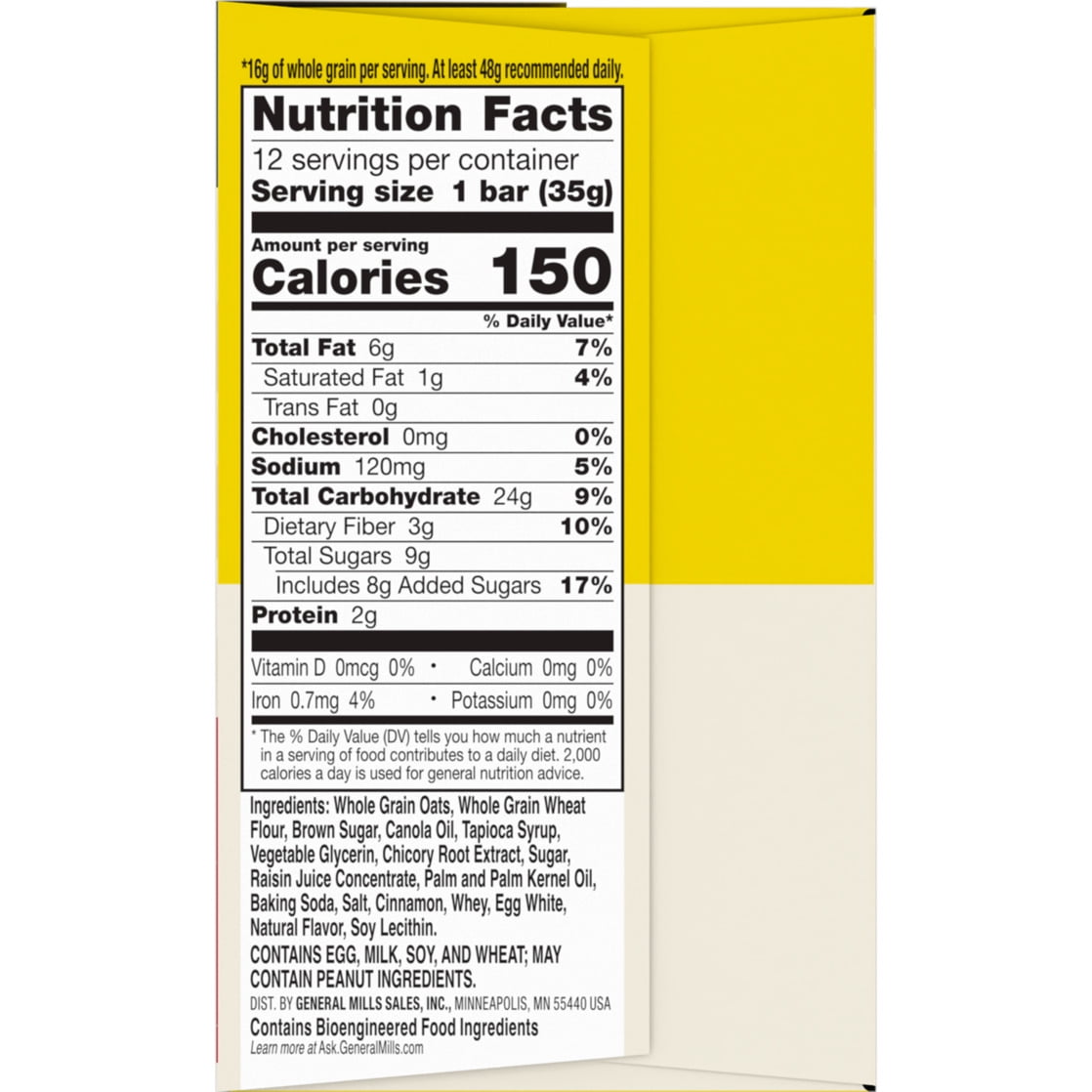 (4 pack) Nature Valley Soft Baked Oatmeal Squares, Cinnamon Brown Sugar, 12 Bars, 14.88 oz
