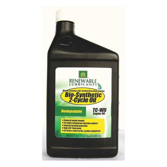 2-Cycle Biodegradeable Engine Oil, 1 Qt., SAE Grade 20