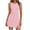 🔥 Pink_New, variant on Dianli Activewear Romper Sleeveless Athletic Short Jumpsuit Adjustable Straps Breathable Pocketed Workout Romper Gym Yoga Training One Piece Romper