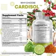 thumbnail image 5 of Clean Nutraceuticals Citrus Bergamot Red Yeast Rice Capsules with Plant Sterols - with Hawthorn Extract Olive Leaf Niacin Vitamin K3 D3 COQ10 Guggul & More, 5 of 9