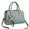 thumbnail image 1 of Nueva moda rombo portátil pequeño bolso cuadrado bandolera de cuero artificial bolso cruzado, 1 of 5
