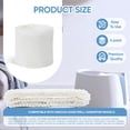 thumbnail image 2 of Paquete de 4 filtros humidificadores compatibles con Honeywell HCM-350, 2 of 7