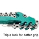 thumbnail image 3 of Sturdy Adjustable Heavy Duty Ratchet Chain Oil Filter Wrench Reversible Chain Style Pipe Mount Wrench 16 Inch, 3 of 5